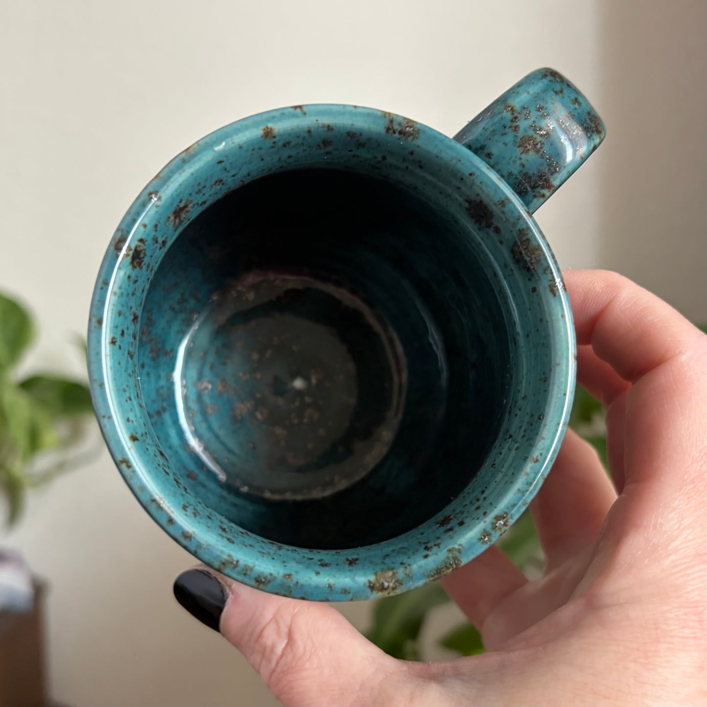 Crescent Burst Mug • Shipwreck Glaze • 11 fl oz
