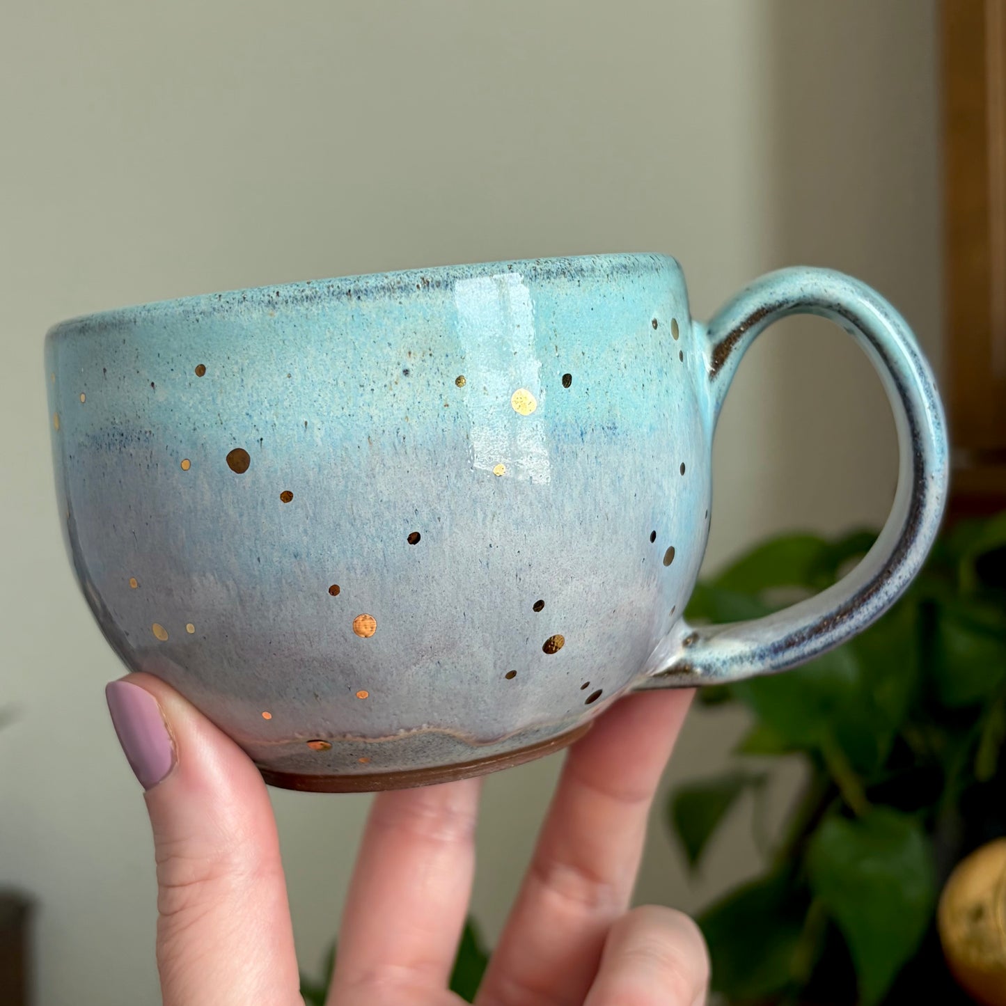 Rain Cloud Mug • Cotton Candy Sky Glaze • 10 fl oz