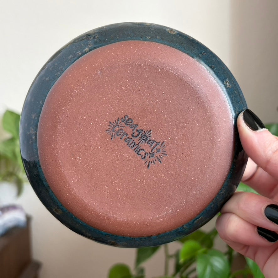 Cat in the Moon Catchall • Shipwreck Glaze