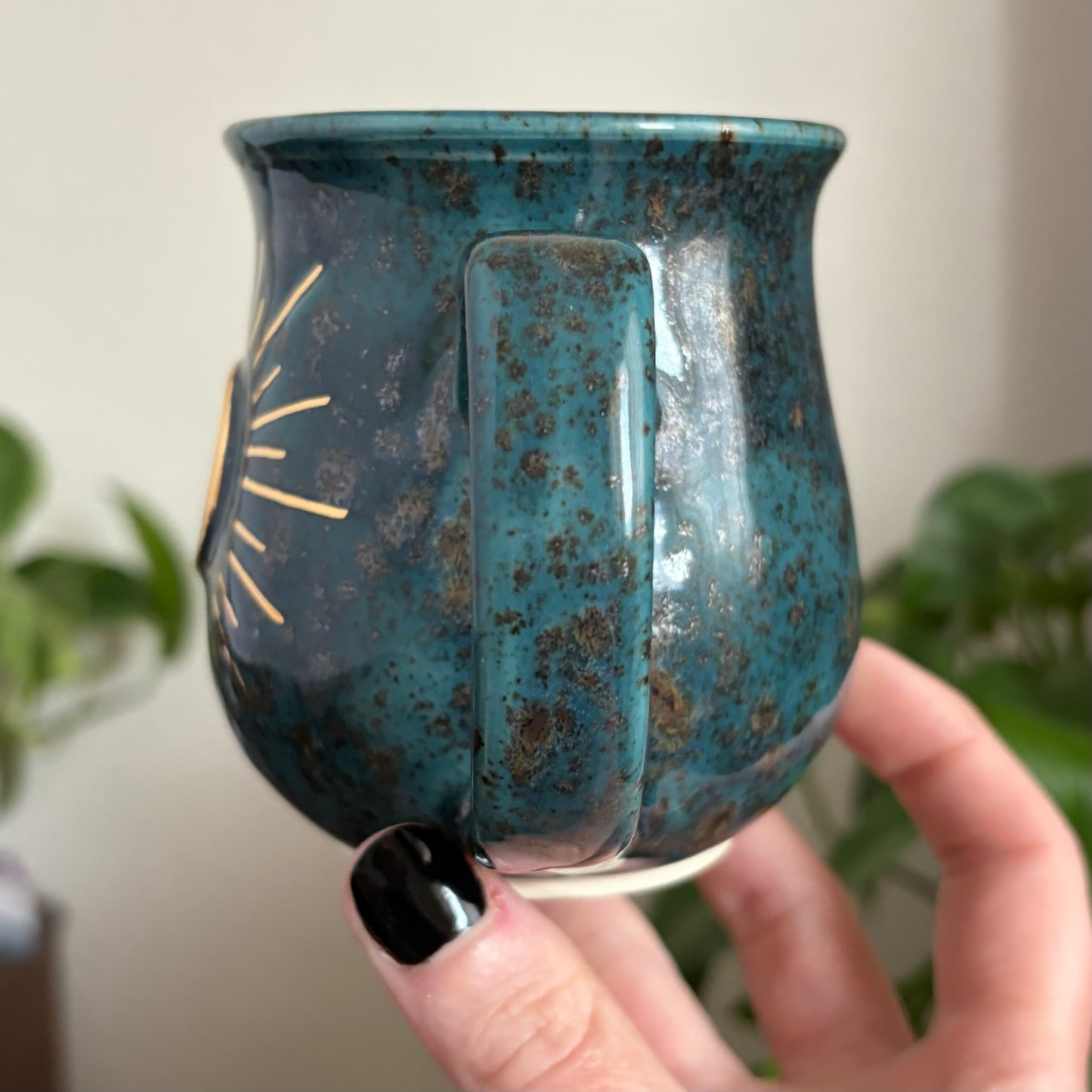 Shining Sun Mug • Shipwreck Glaze • 10 fl oz