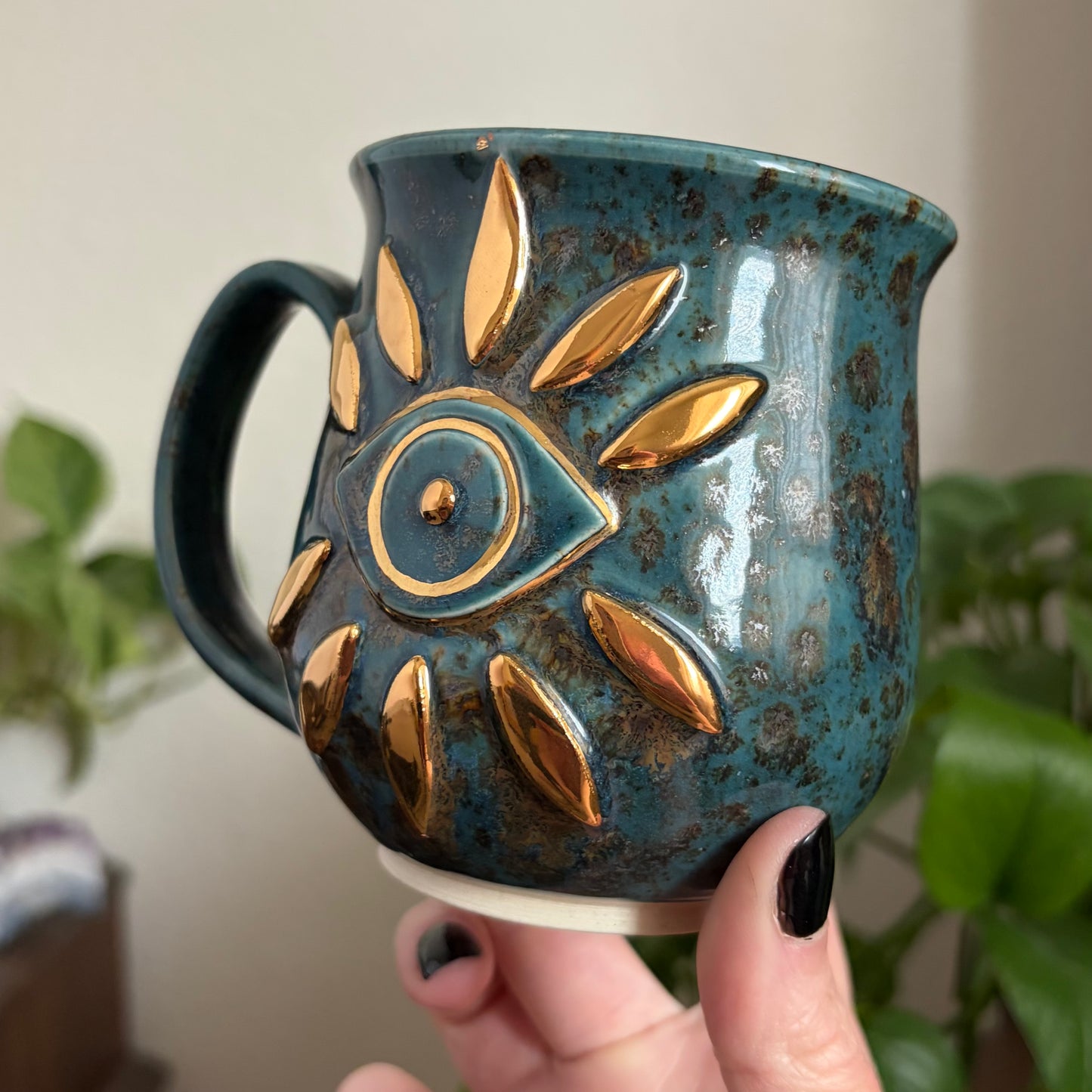 Third Eye Mug • Shipwreck Glaze • 13 fl oz