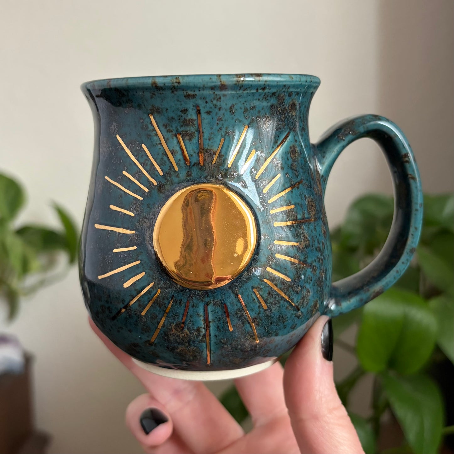 Shining Sun Mug • Shipwreck Glaze • 10 fl oz