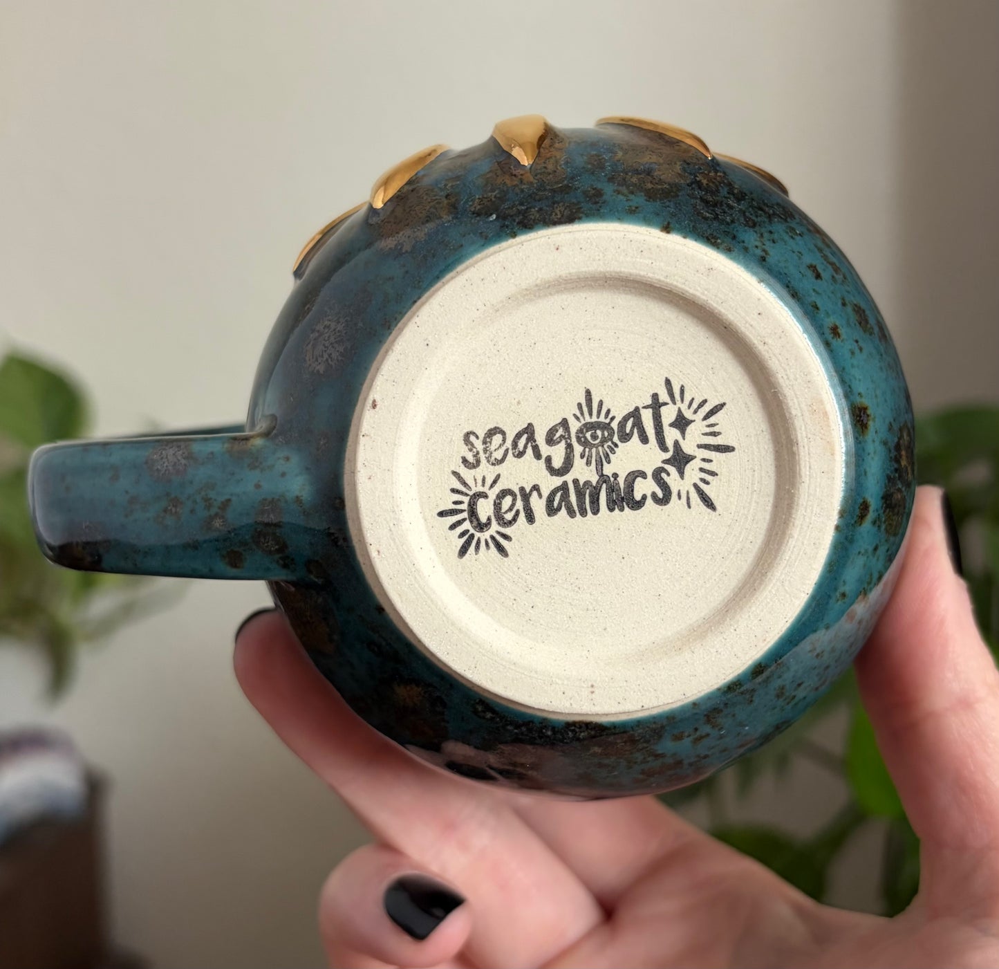 Third Eye Mug • Shipwreck Glaze • 13 fl oz