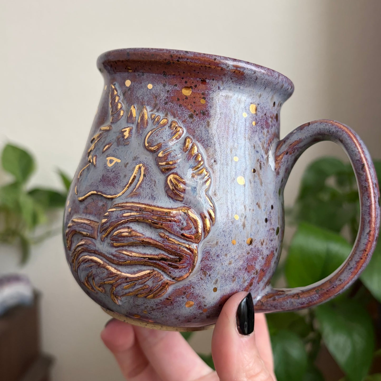 The Unicorn Mug • Déjà Vu Glaze • 15 fl oz