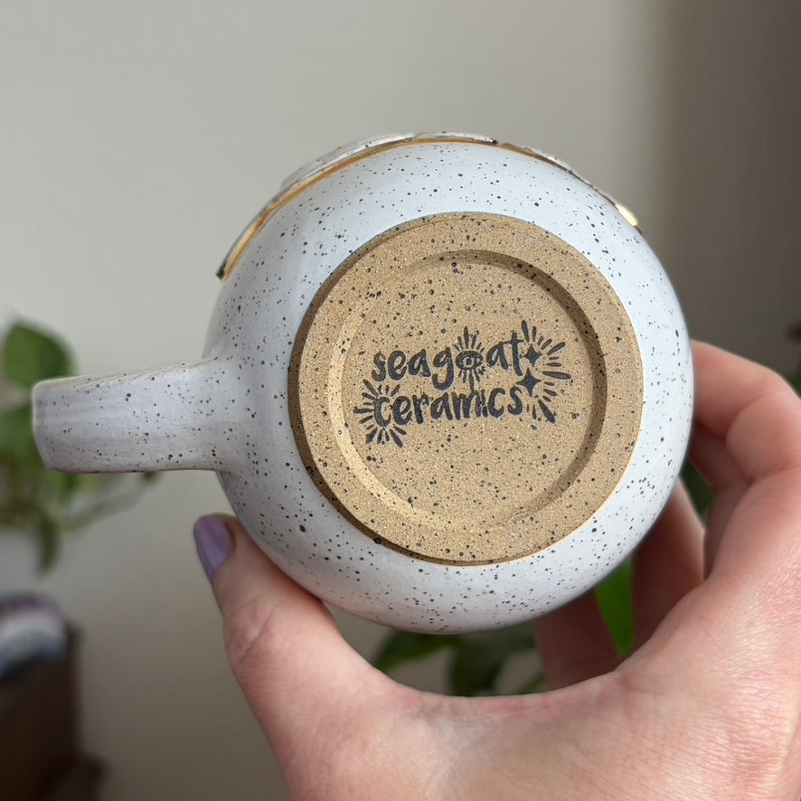 Sunrise Mug • Snow Glaze • 15 fl oz