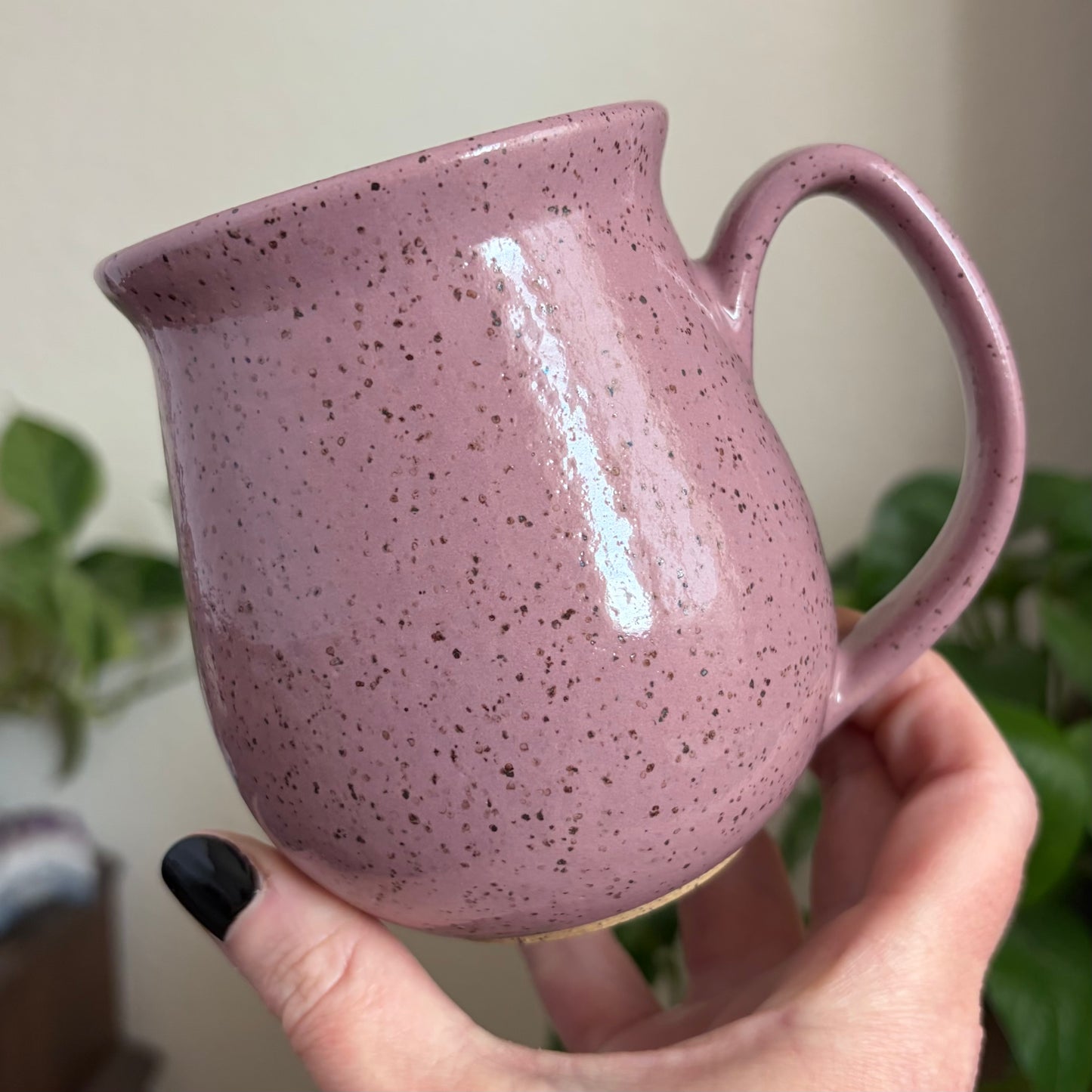 Third Eye Mug • Dusty Plum Glaze • 14 fl oz