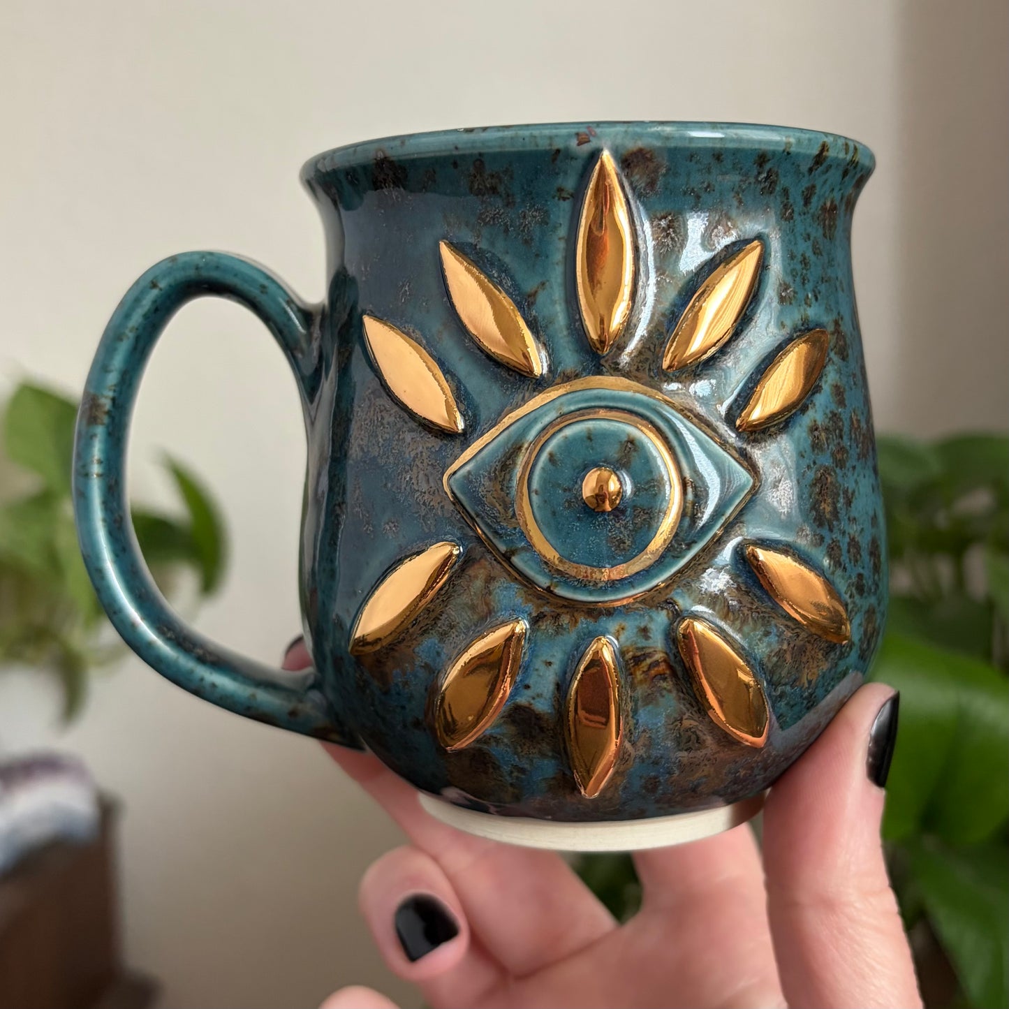 Third Eye Mug • Shipwreck Glaze • 13 fl oz
