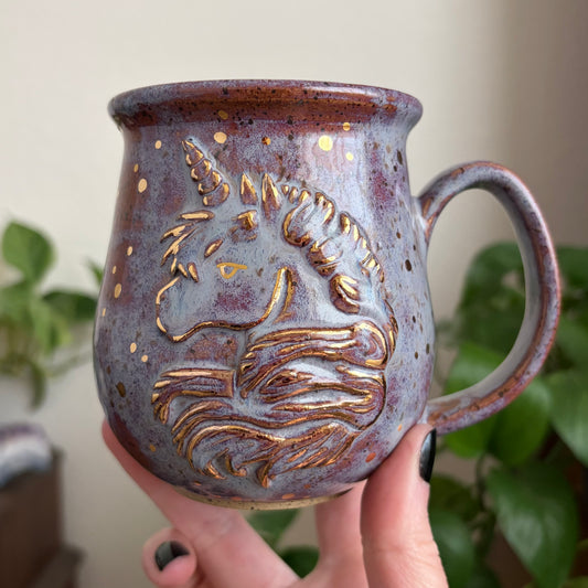The Unicorn Mug • Déjà Vu Glaze • 15 fl oz