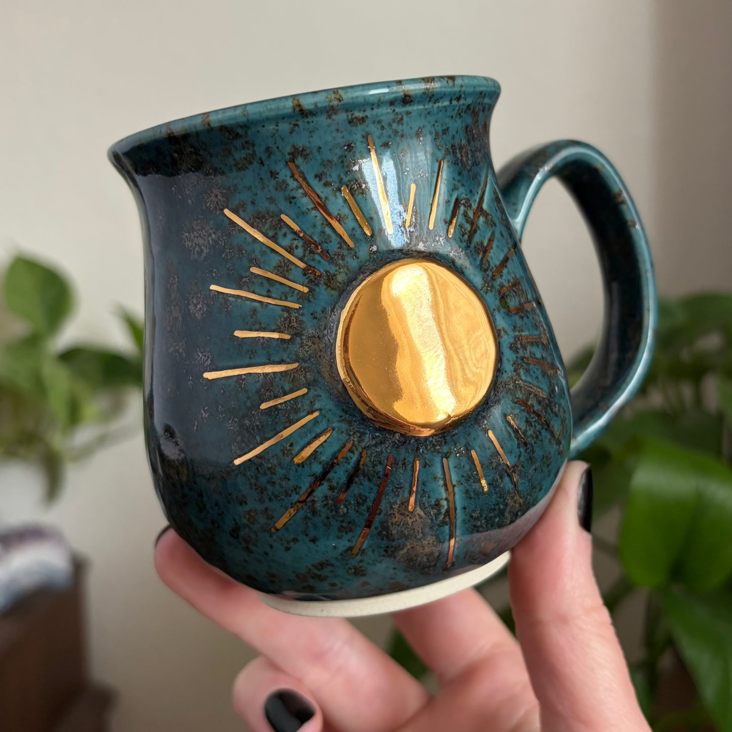 Shining Sun Mug • Shipwreck Glaze • 10 fl oz