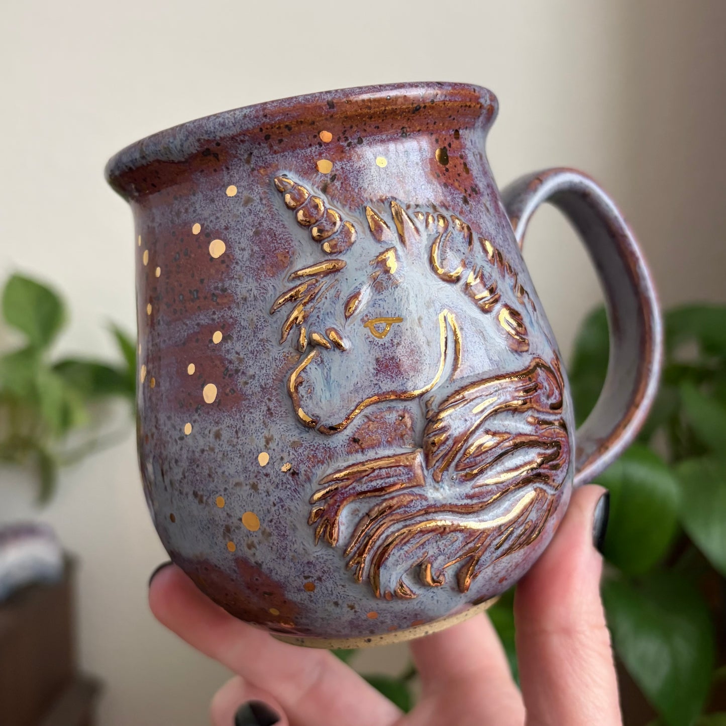 The Unicorn Mug • Déjà Vu Glaze • 15 fl oz