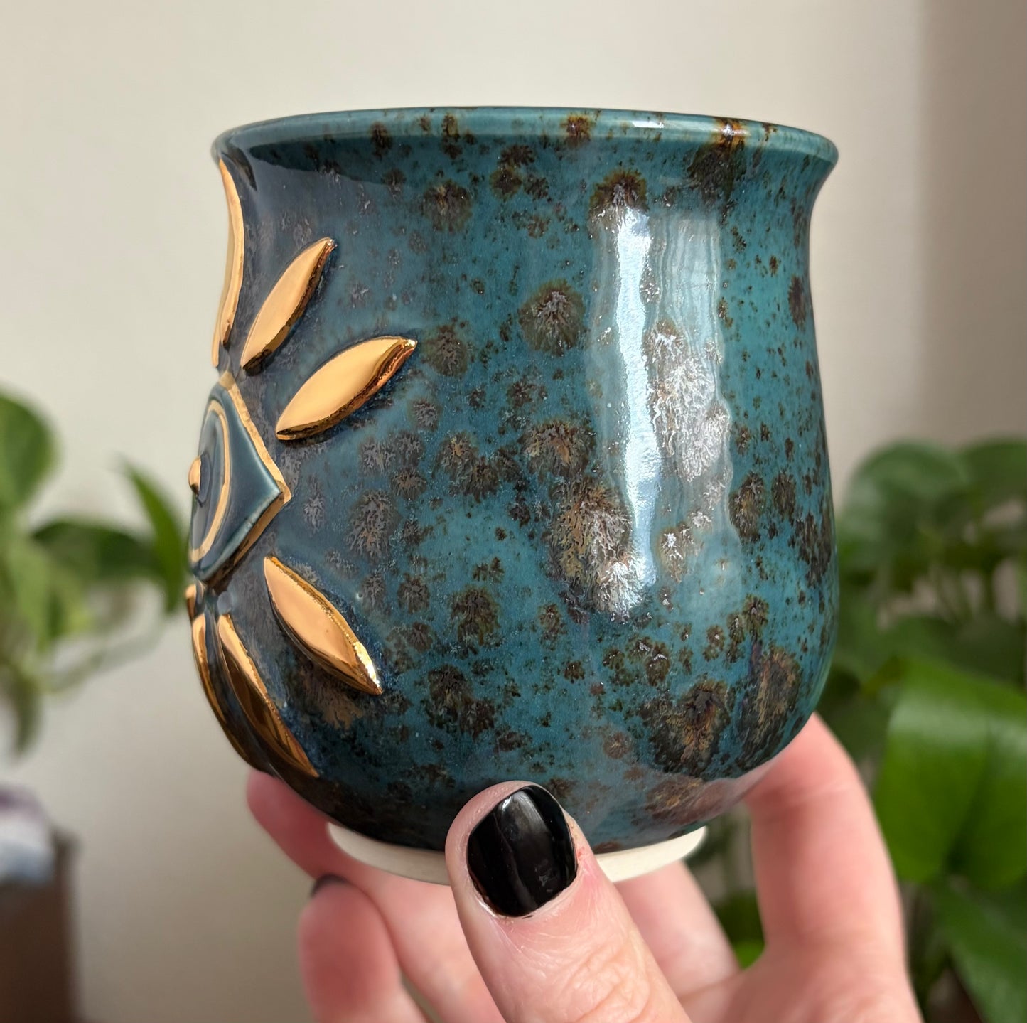 Third Eye Mug • Shipwreck Glaze • 13 fl oz
