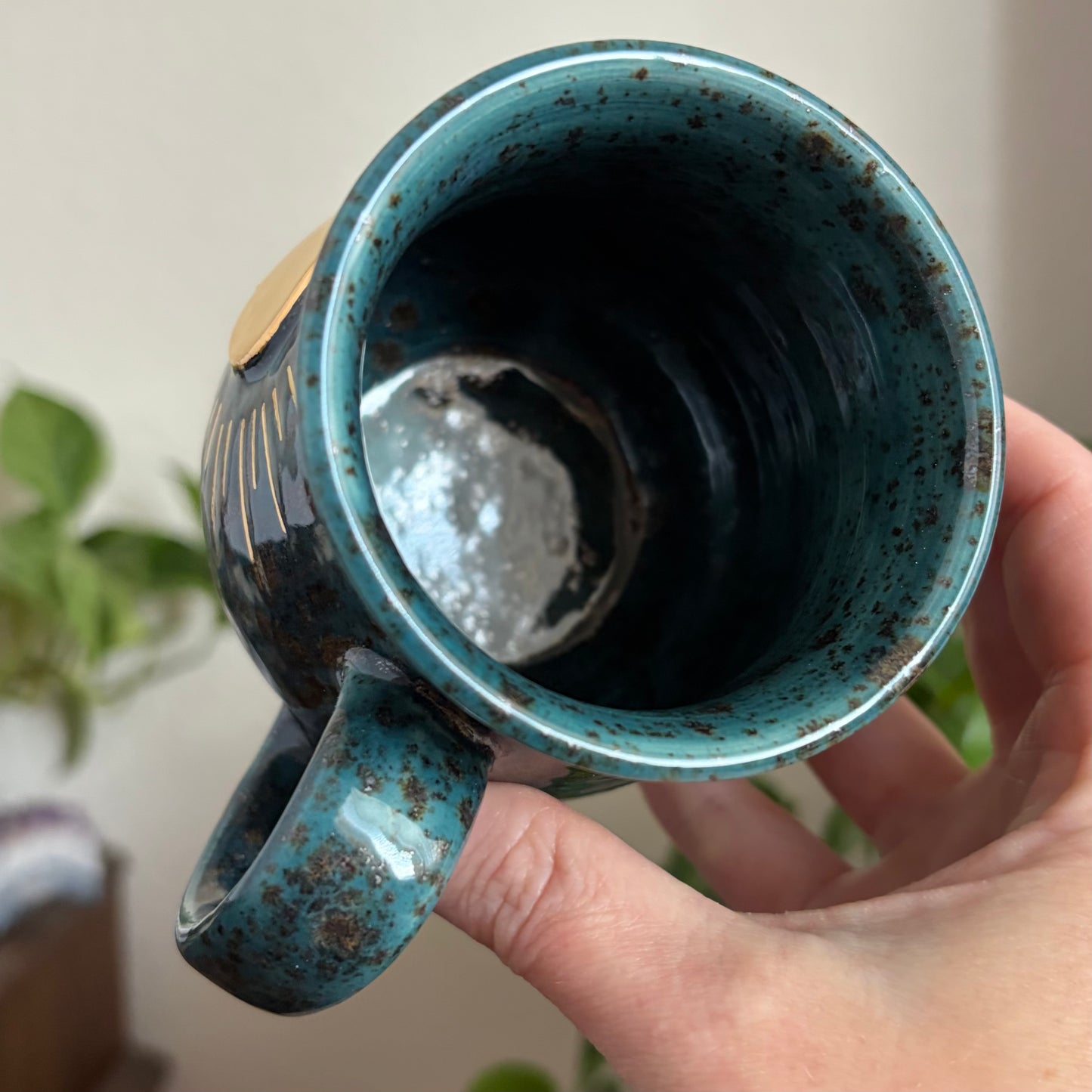 Shining Sun Mug • Shipwreck Glaze • 10 fl oz