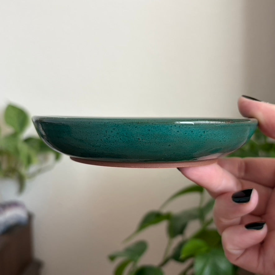 Bee Incense Holder • Emerald Glaze