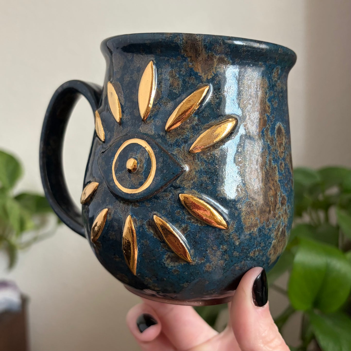 Third Eye Mug • Shipwreck Glaze • 17 fl oz