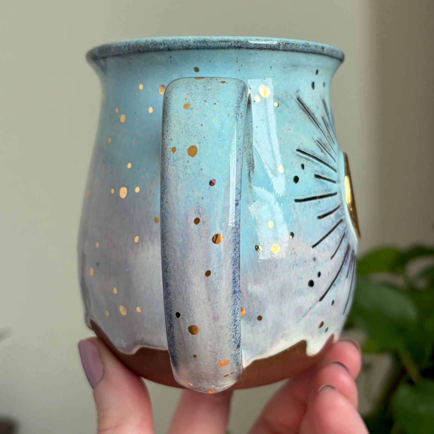 Shining Sun Mug •Cotton Candy Sky Glaze • 14 fl oz