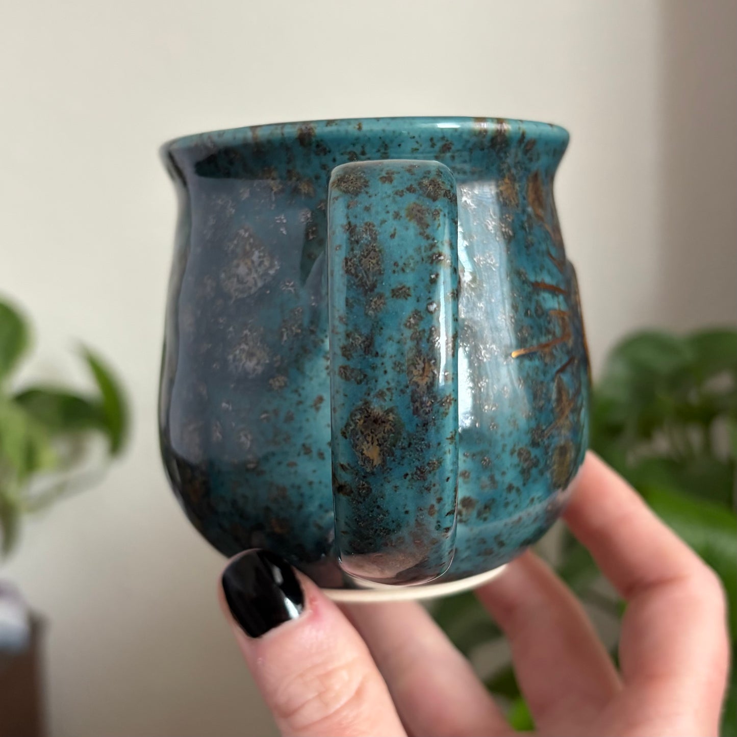 Crescent Burst Mug • Shipwreck Glaze • 11 fl oz