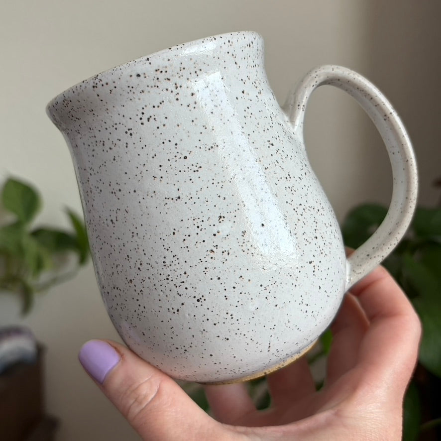 Sunrise Mug • Snow Glaze • 15 fl oz