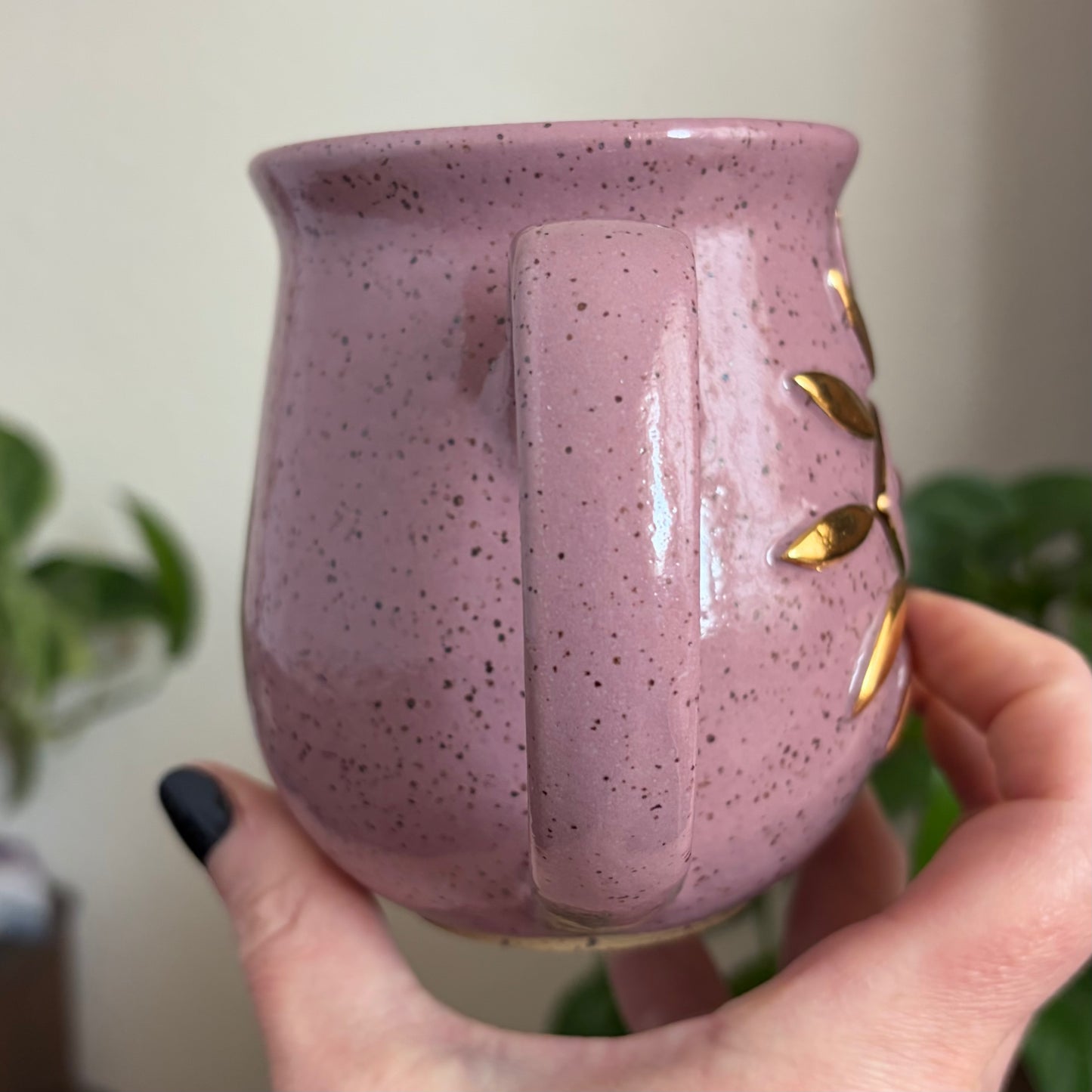 Third Eye Mug • Dusty Plum Glaze • 14 fl oz